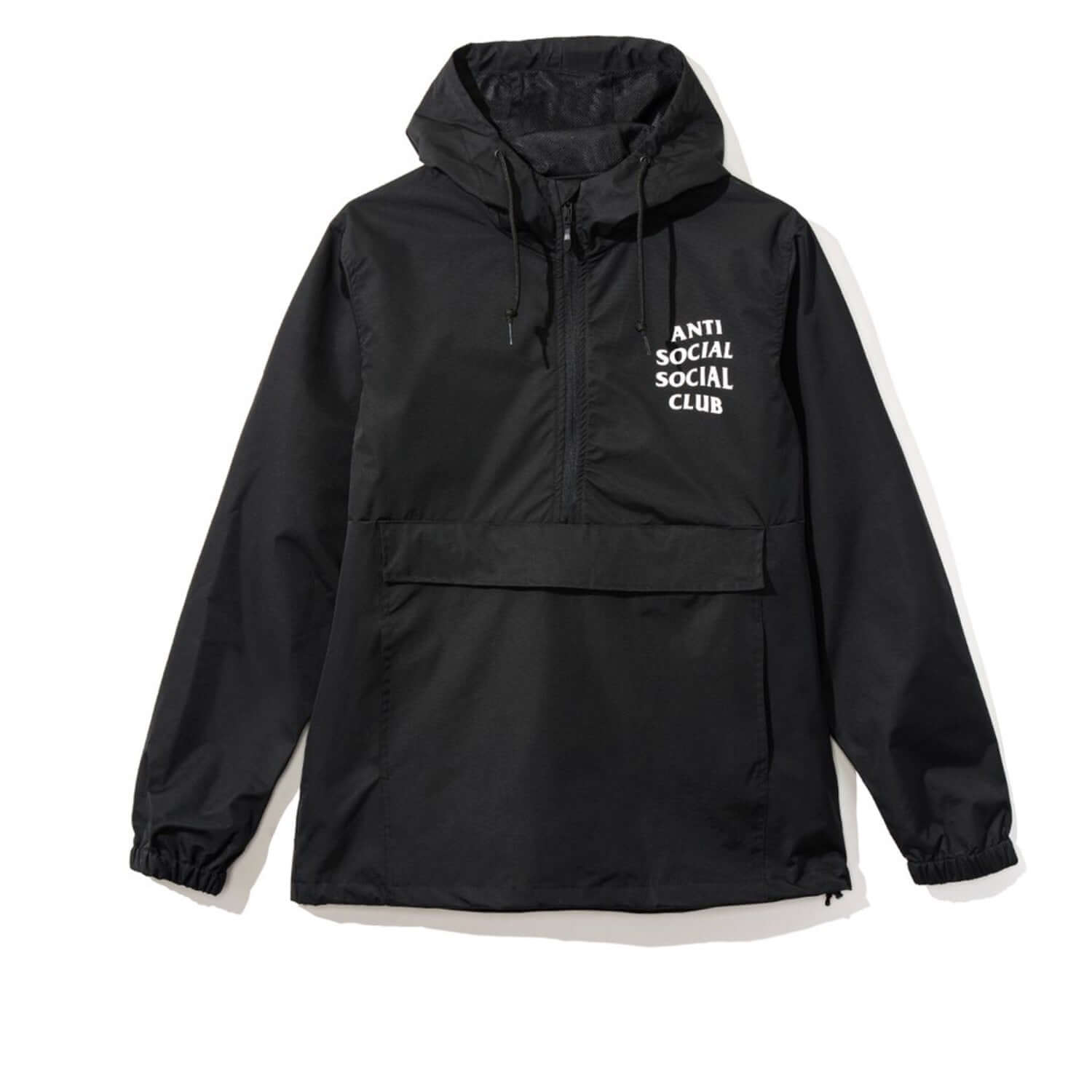 Anti Social Social Club Anorak - Black by Anti Social Social Club in Clothing. Available at KershKicks for £275.00. A must-have for fans of Anti Social Social Club looking to elevate their style with this Jacket.