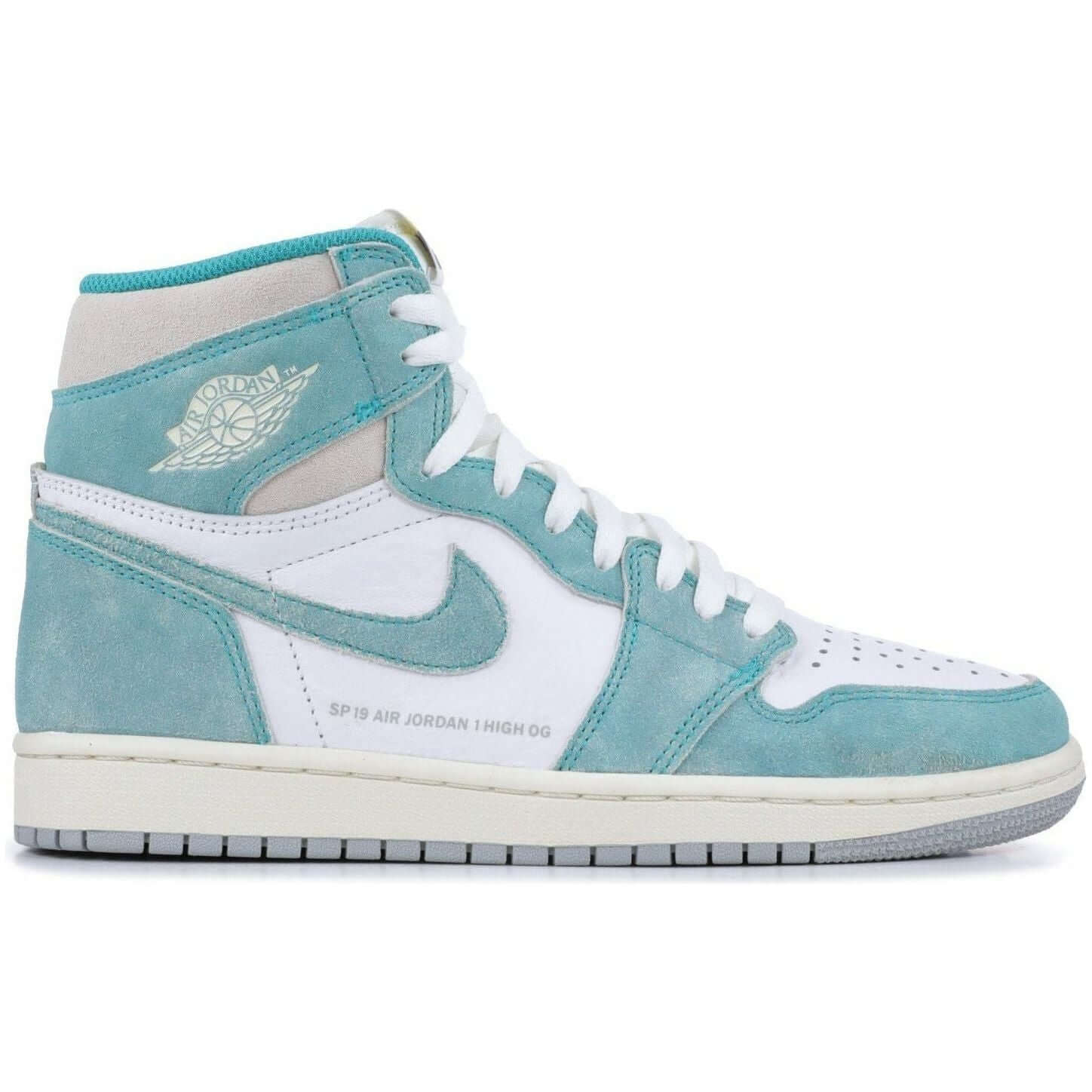 Air Jordan 1 Retro High Turbo Green by Jordan's in Shoes. Available at KershKicks for £500.00. A must-have for fans of Jordan's looking to elevate their style with this Shoes.