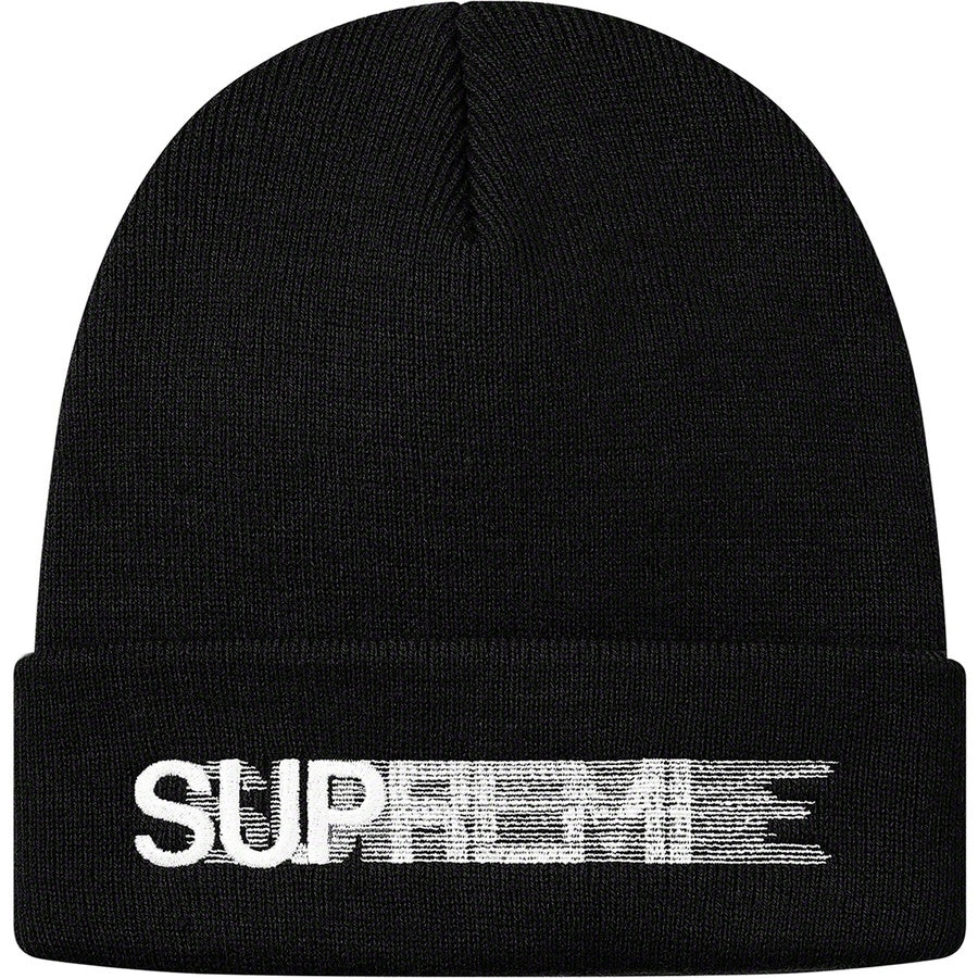 Supreme Motion Logo Beanie - Black by Supreme in Hats. Available at KershKicks for £75.00. A must-have for fans of Supreme looking to elevate their style with this Hats.