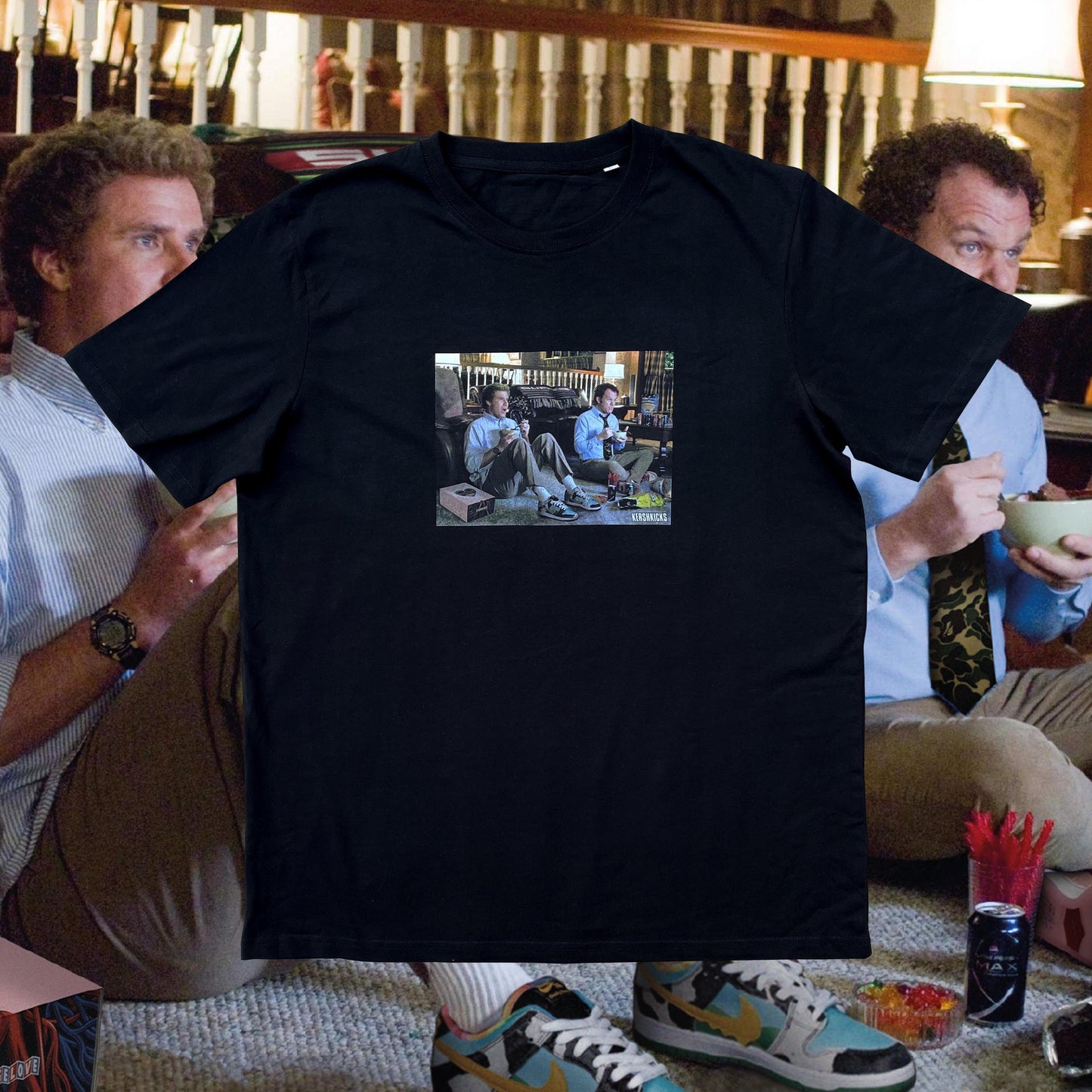 Shark Week Tee by KershKicks in . Available at KershKicks for £29.75. A must-have for fans of KershKicks looking to elevate their style with this T-Shirt.