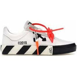 Off White Vulc Low Top White by Off White in Shoes. Available at KershKicks for £400.00. A must-have for fans of Off White looking to elevate their style with this Shoes.