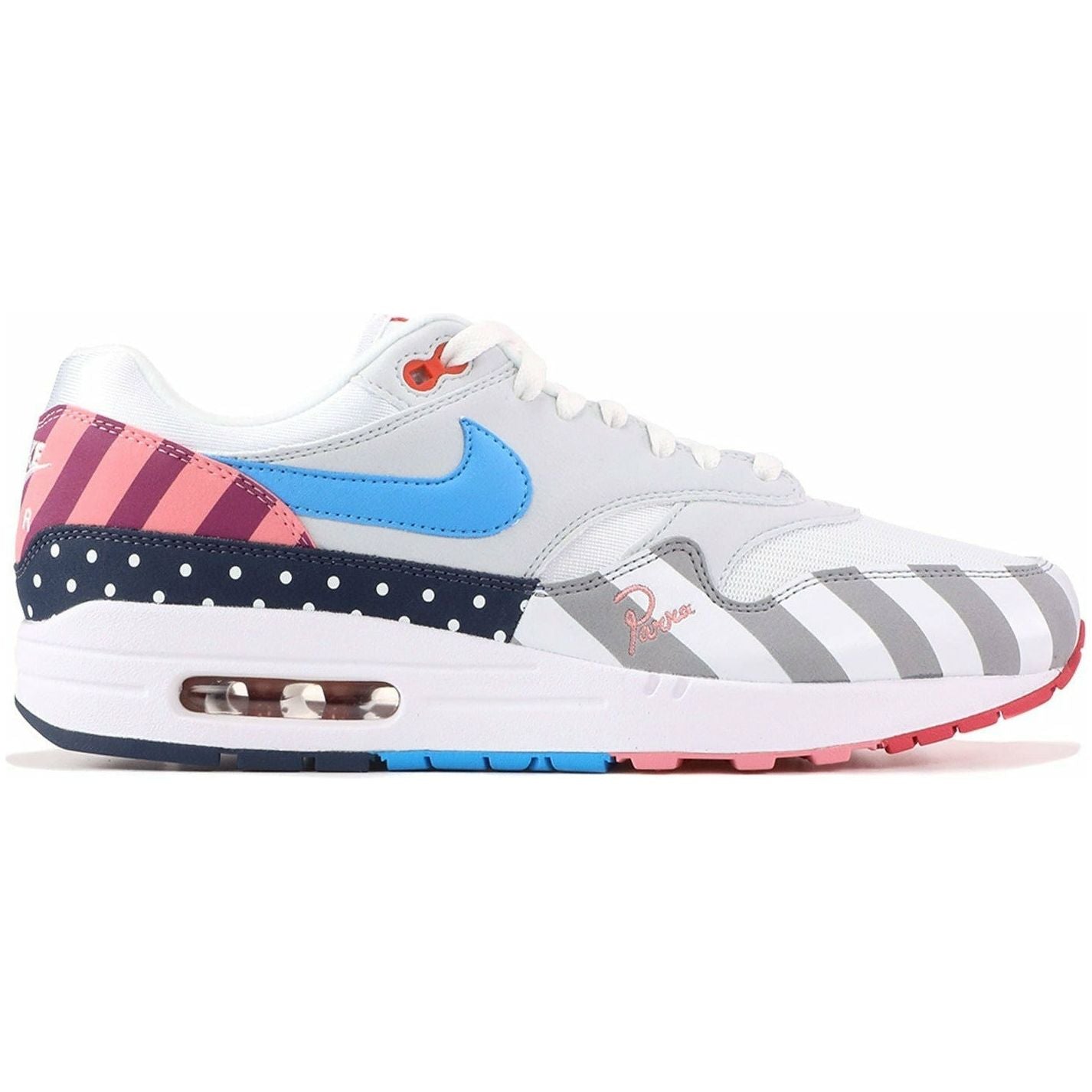 Nike Air Max 1 Parra by Nike in Shoes. Available at KershKicks for £500.00. A must-have for fans of Nike looking to elevate their style with this Shoes.