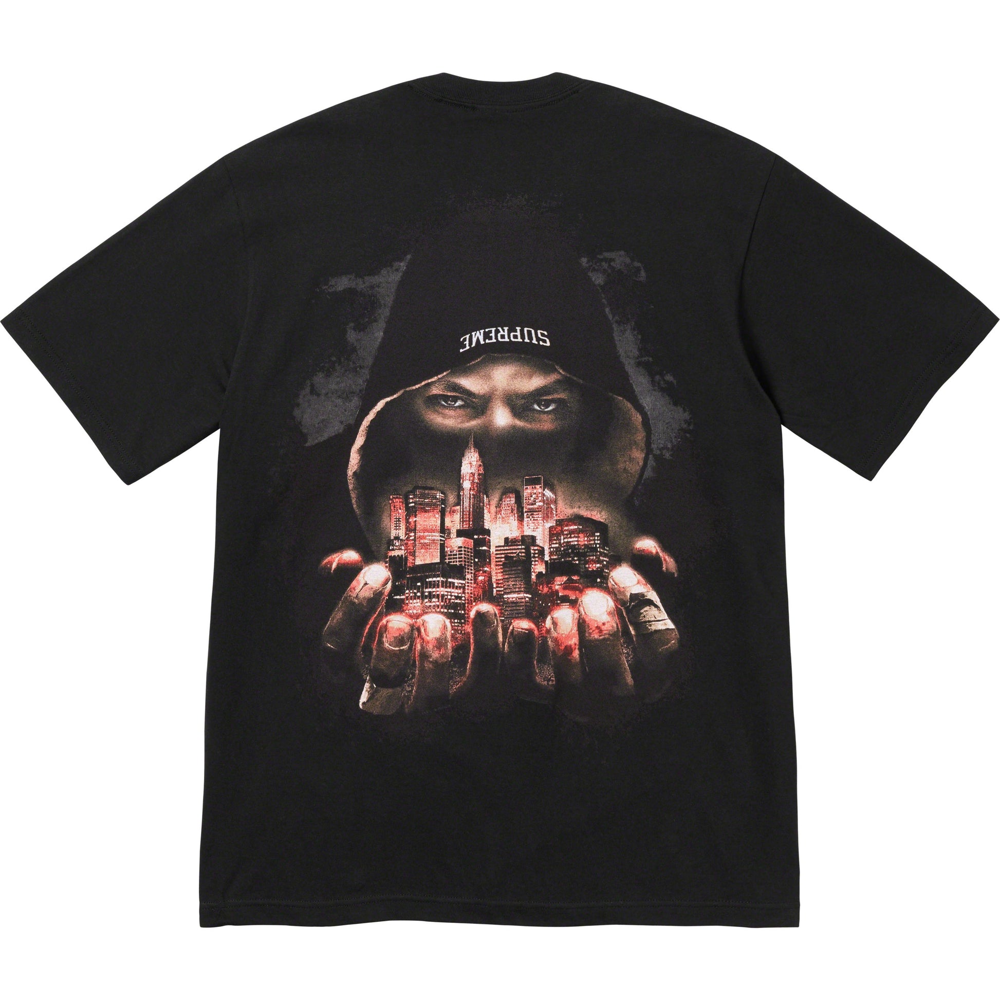 Supreme Fighter Tee Black by Supreme in . Available at KershKicks for £95.00. A must-have for fans of Supreme looking to elevate their style with this T-Shirt.