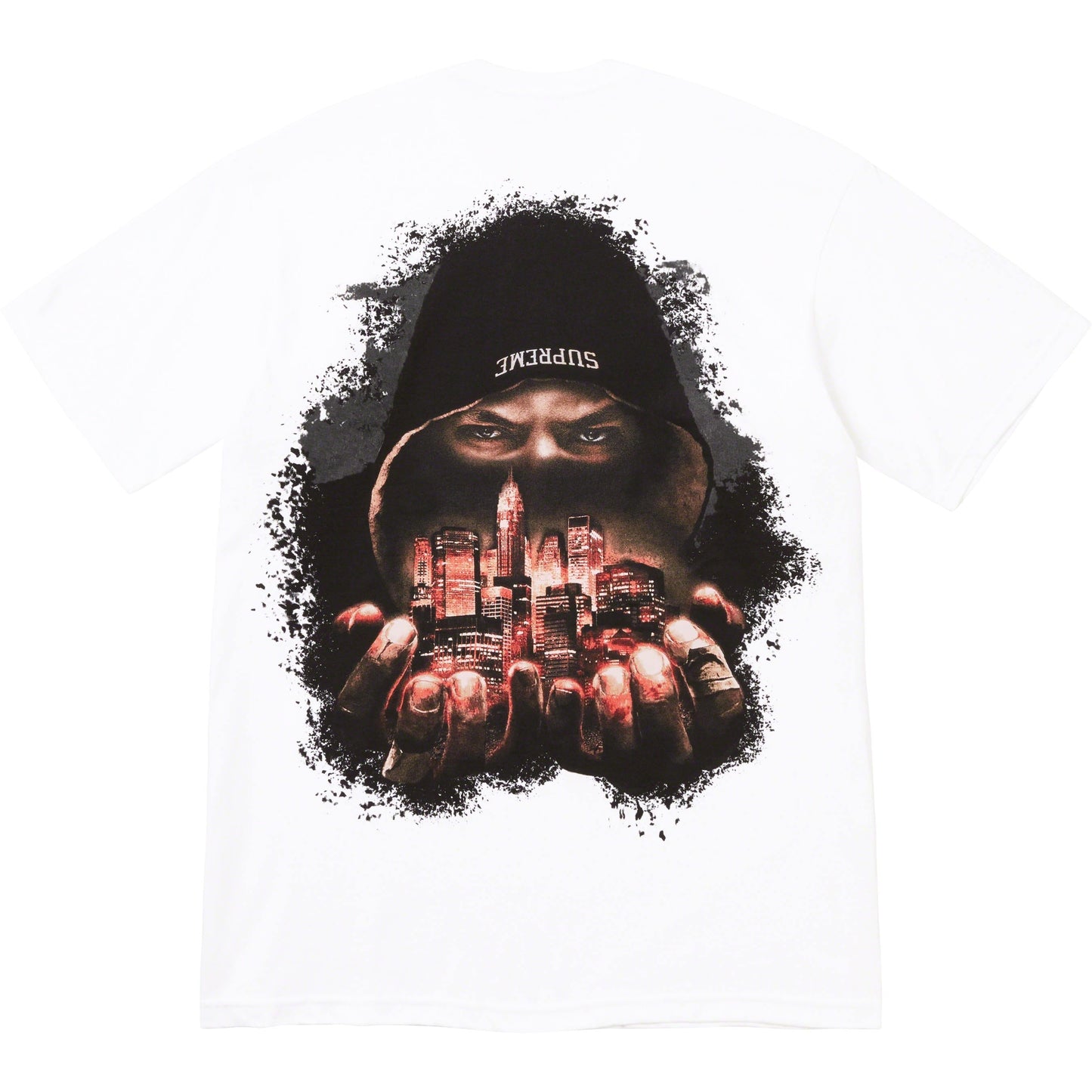 Supreme Fighter Tee White by Supreme in . Available at KershKicks for £95.00. A must-have for fans of Supreme looking to elevate their style with this T-Shirt.