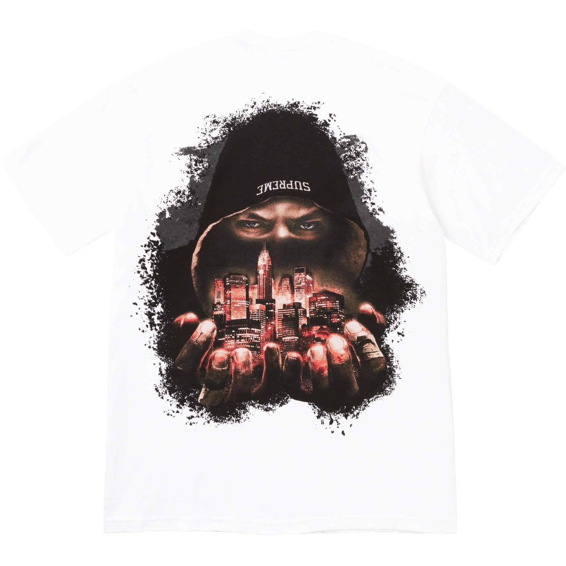 Supreme Fighter Tee White by Supreme in . Available at KershKicks for £95.00. A must-have for fans of Supreme looking to elevate their style with this T-Shirt.