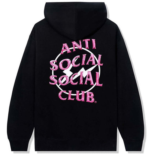 Anti Social Social Club x Fragment Hoodie - Pink (2022) by Anti Social Social Club in . Available at KershKicks for £150.00. A must-have for fans of Anti Social Social Club looking to elevate their style with this Hoodie.