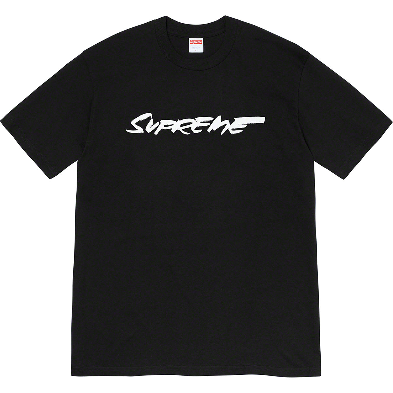 Supreme Futura Logo Tee - Black from Supreme
