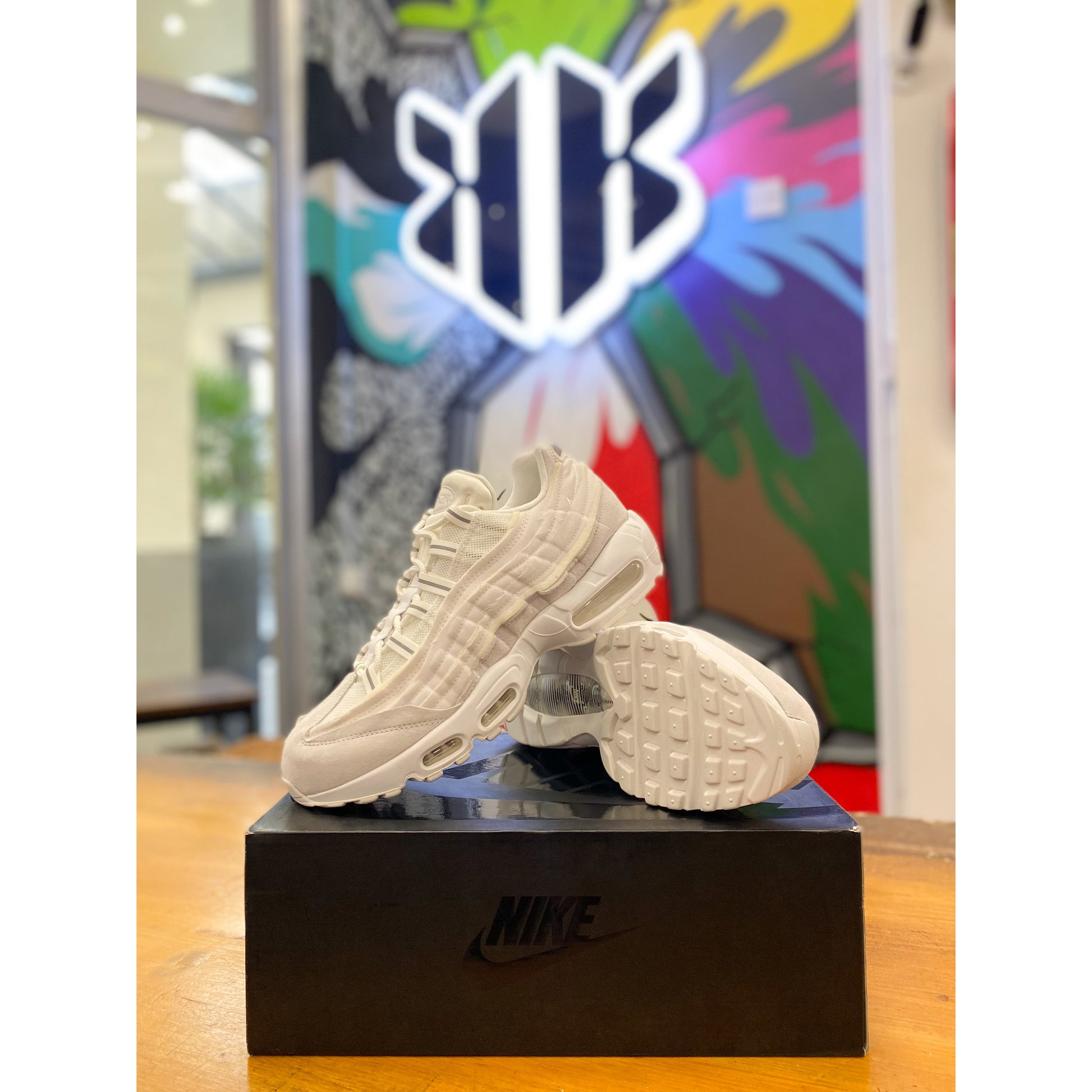 Nike Air Max 95 Comme des Garcons White by Nike in Shoes. Available at KershKicks for £400.00. A must-have for fans of Nike looking to elevate their style with this Shoes.