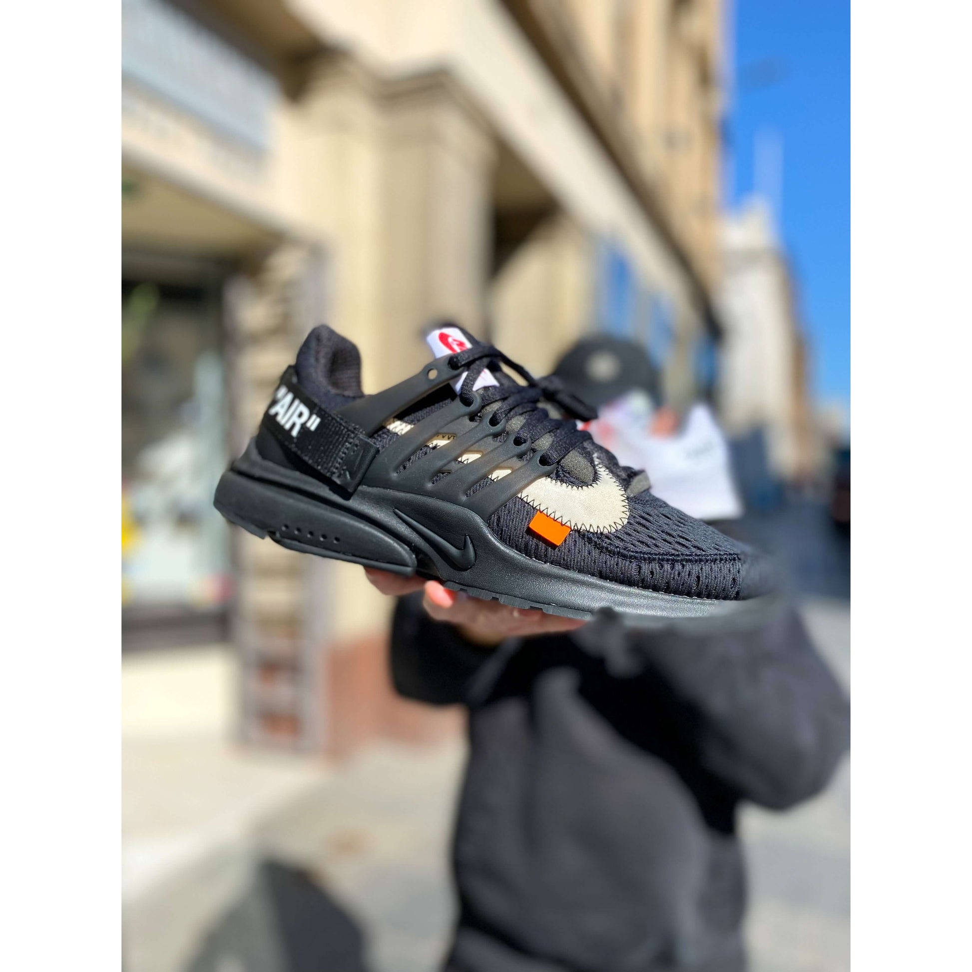 Air Presto Off-White Black (2018) by Nike in Shoes. Available at KershKicks for £1050.00. A must-have for fans of Nike looking to elevate their style with this Shoes.