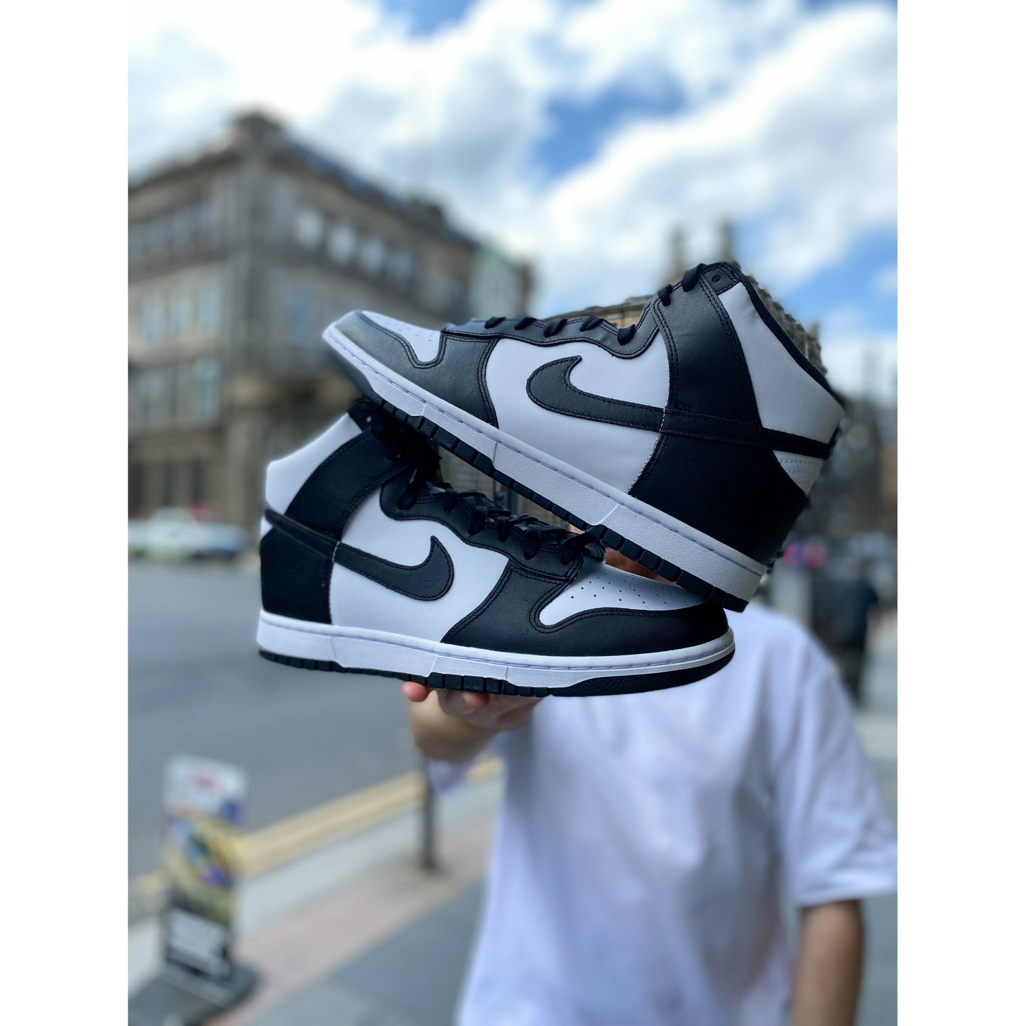Nike Dunk High Panda (2021) by Nike in Shoes. Available at KershKicks for £145.00. A must-have for fans of Nike looking to elevate their style with this Shoes.