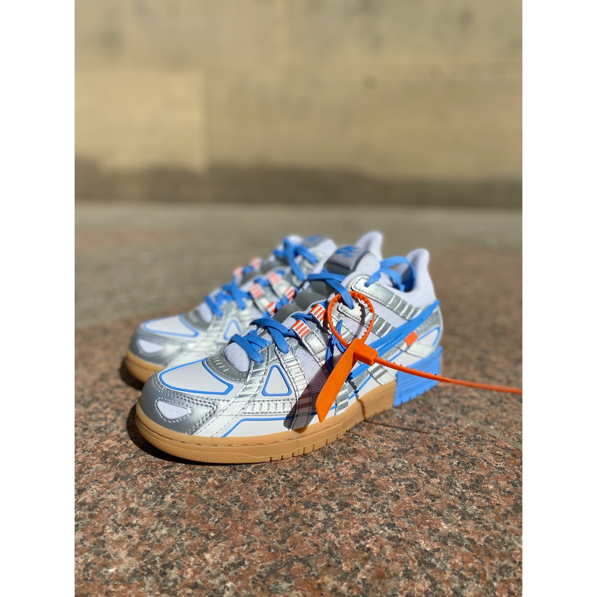 Nike Air Rubber Dunk Off-White UNC by Nike in Shoes. Available at KershKicks for £400.00. A must-have for fans of Nike looking to elevate their style with this Shoes.