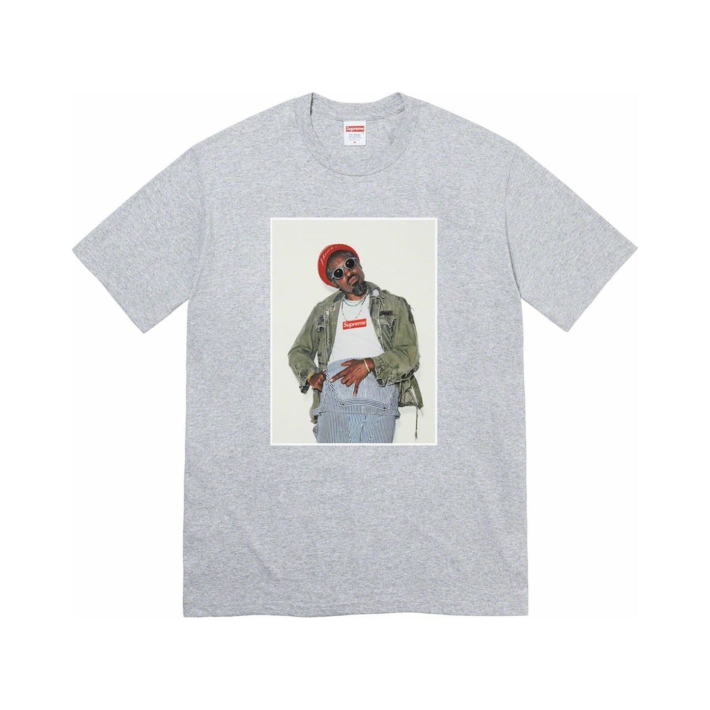 Supreme Andre 3000 Tee Grey from Supreme