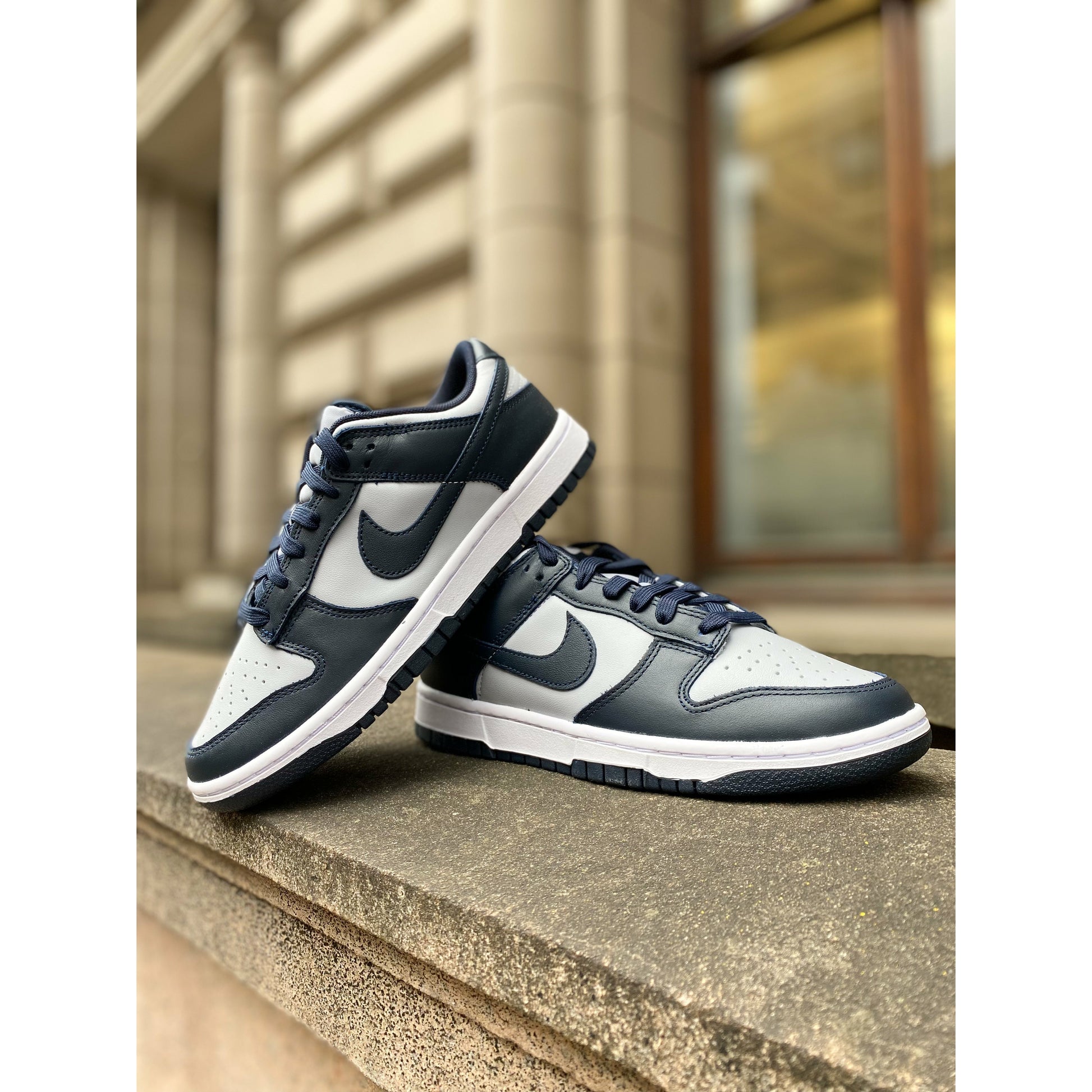 Nike Dunk Low Georgetown GS by Nike in Shoes. Available at KershKicks for £185.00. A must-have for fans of Nike looking to elevate their style with this Shoes.