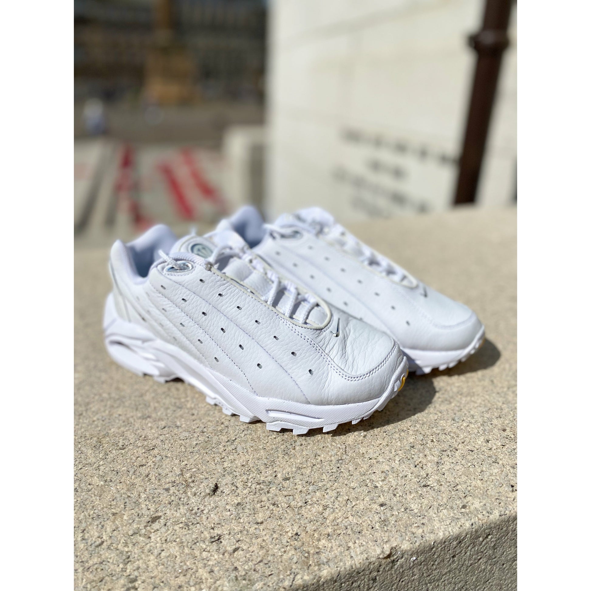 Nike Hot Step Air Terra Drake NOCTA White by Nike in Shoes. Available at KershKicks for £275.00. A must-have for fans of Nike looking to elevate their style with this Shoes.
