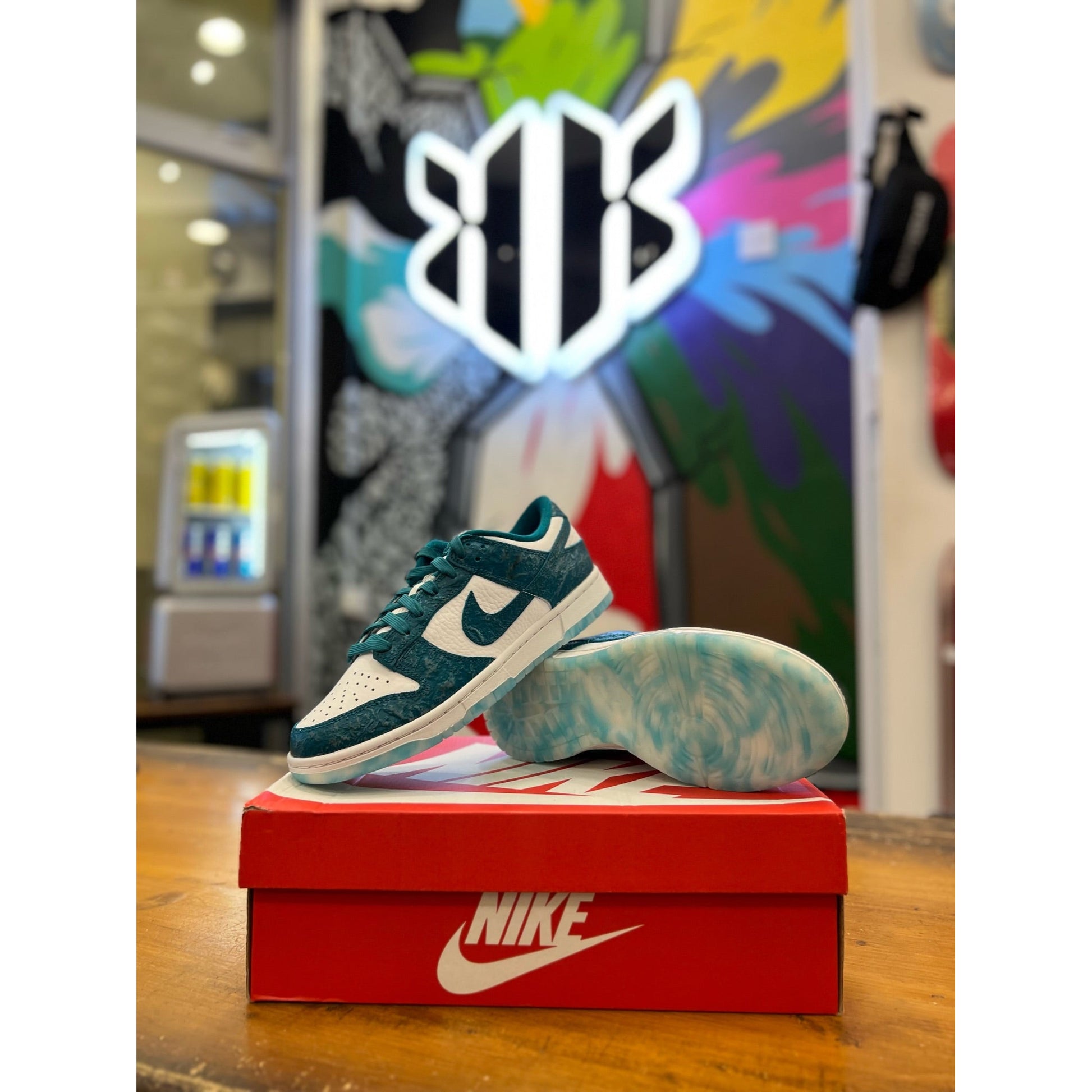 Nike Dunk Low Ocean (W) by Nike in Shoes. Available at KershKicks for £165.00. A must-have for fans of Nike looking to elevate their style with this Shoes.