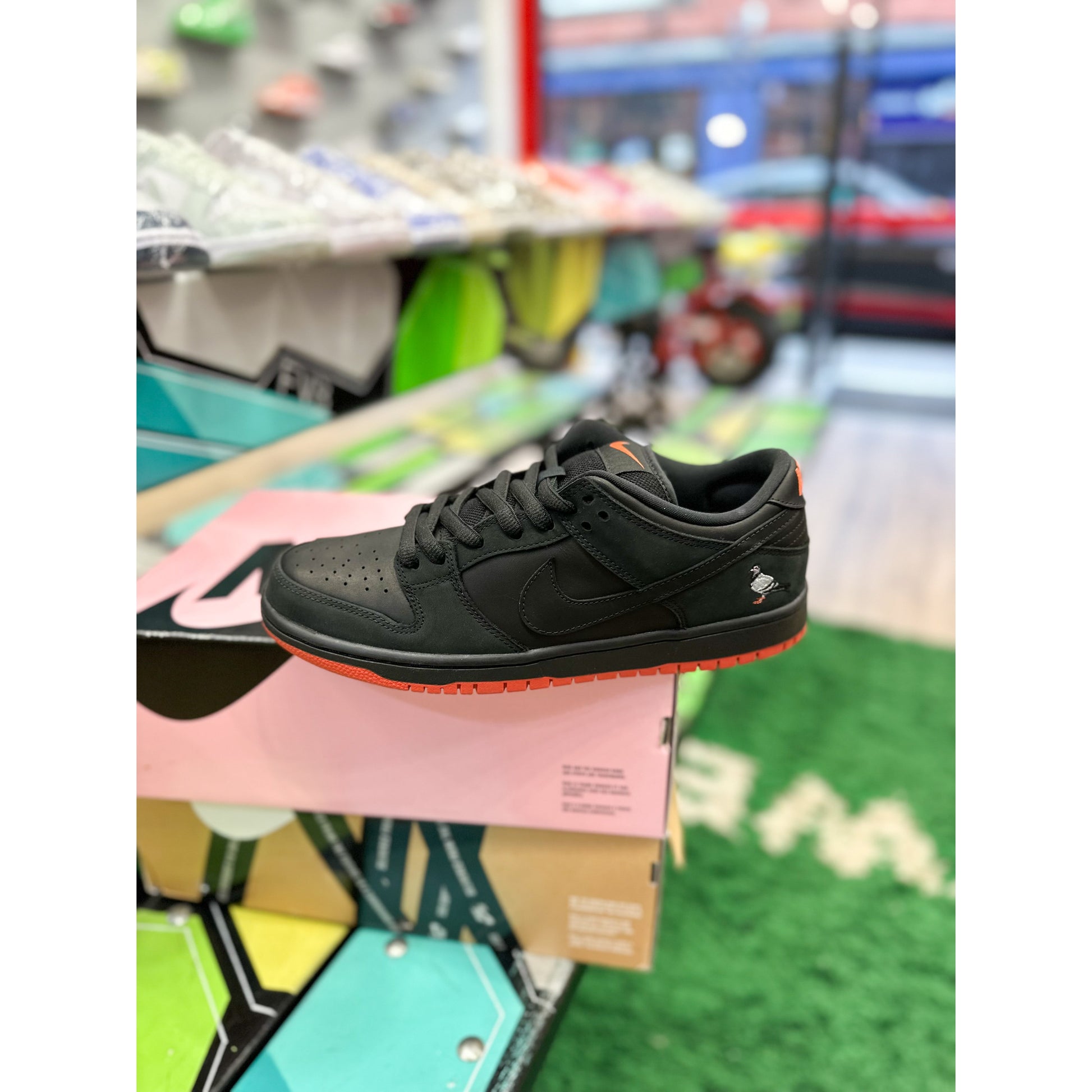 Nike SB Dunk Low Black Pigeon by Nike in Shoes. Available at KershKicks for £700.00. A must-have for fans of Nike looking to elevate their style with this Shoes.