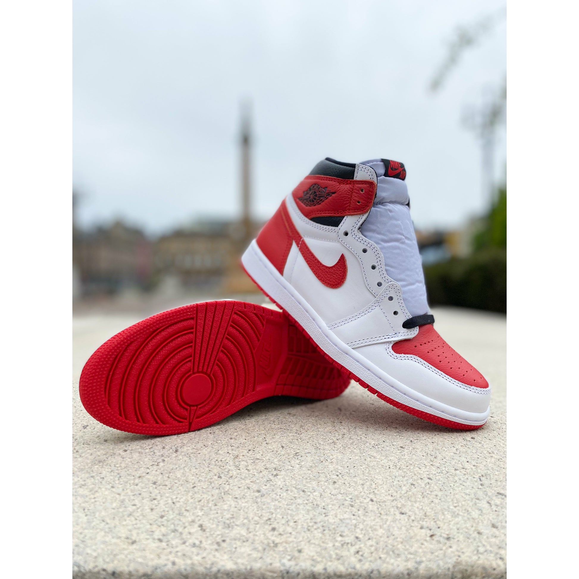 Jordan 1 Retro High OG Heritage by Jordan's in Shoes. Available at KershKicks for £155.00. A must-have for fans of Jordan's looking to elevate their style with this Shoes.