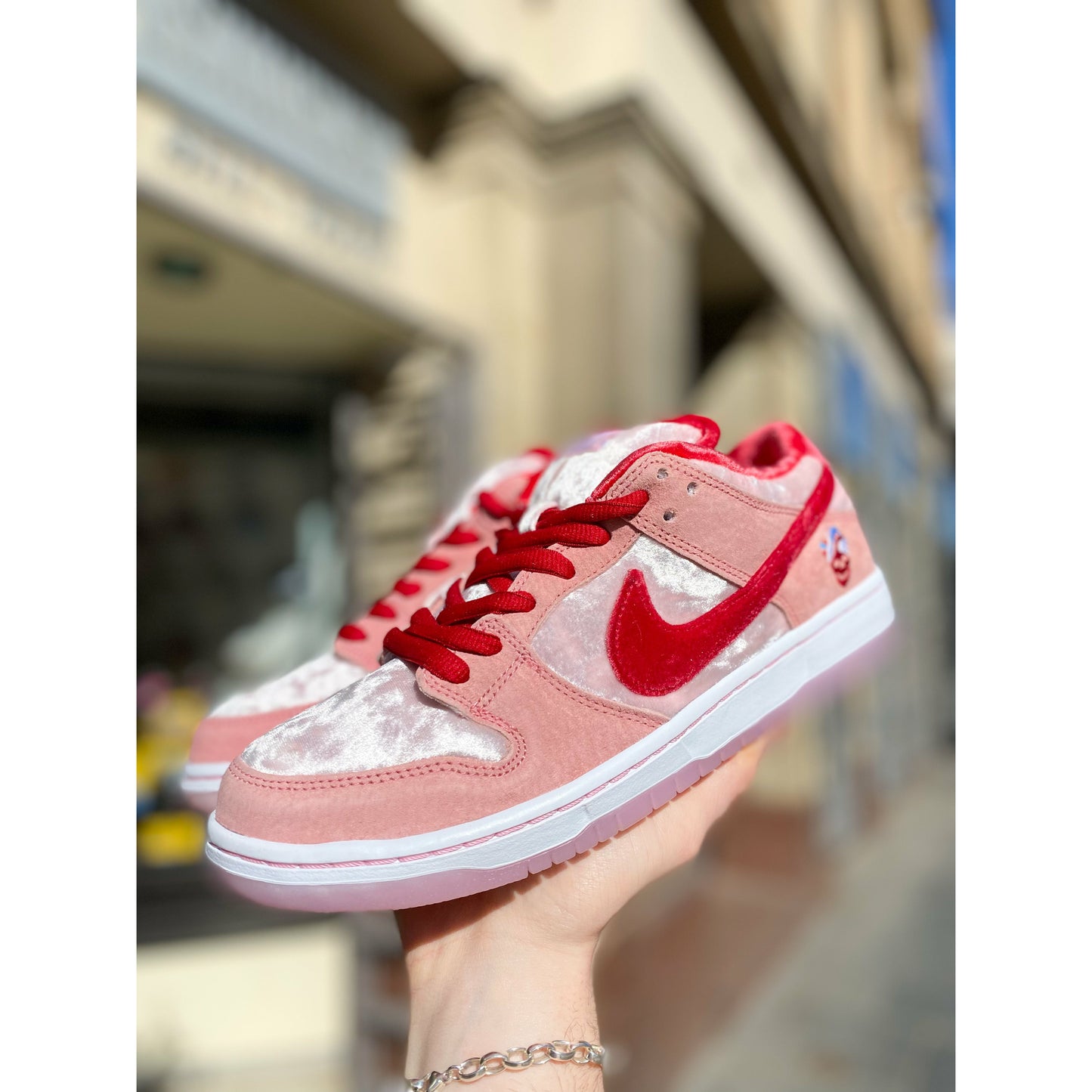 Nike sb x strangelove skateboards dunk low pro qs Clearance