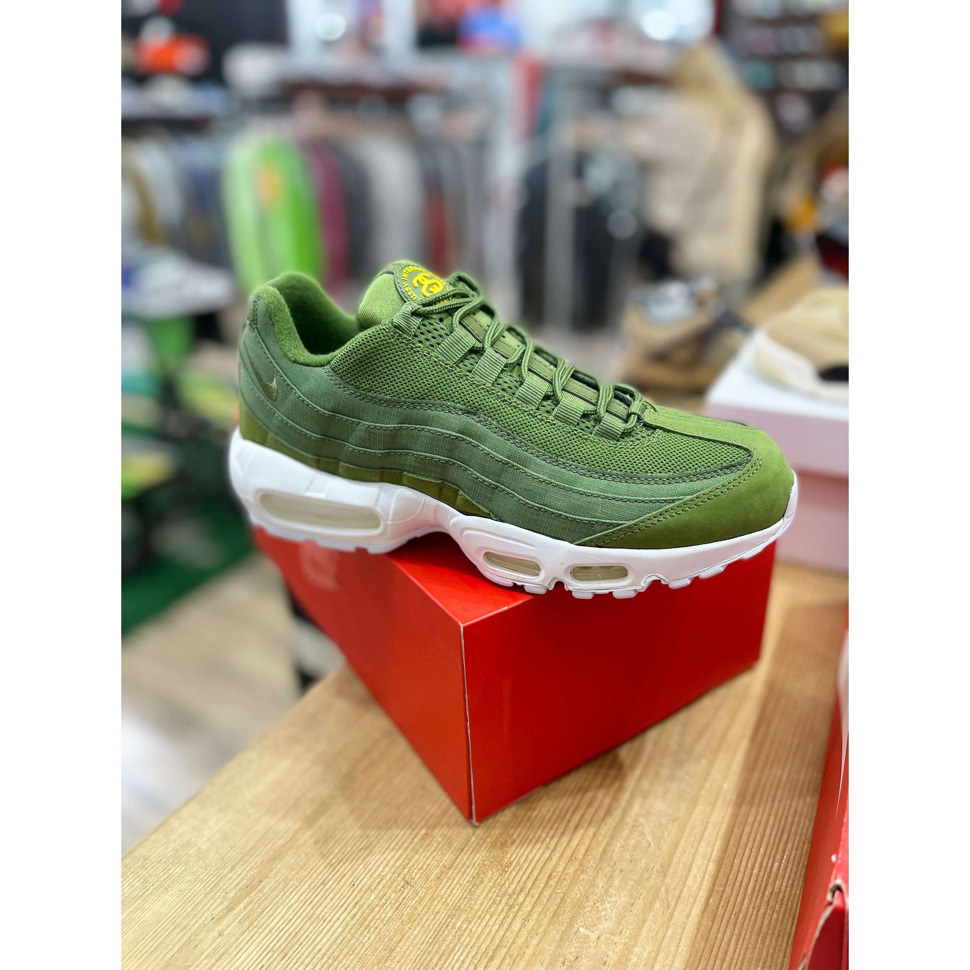 Nike air max 95 stussy green Clearance