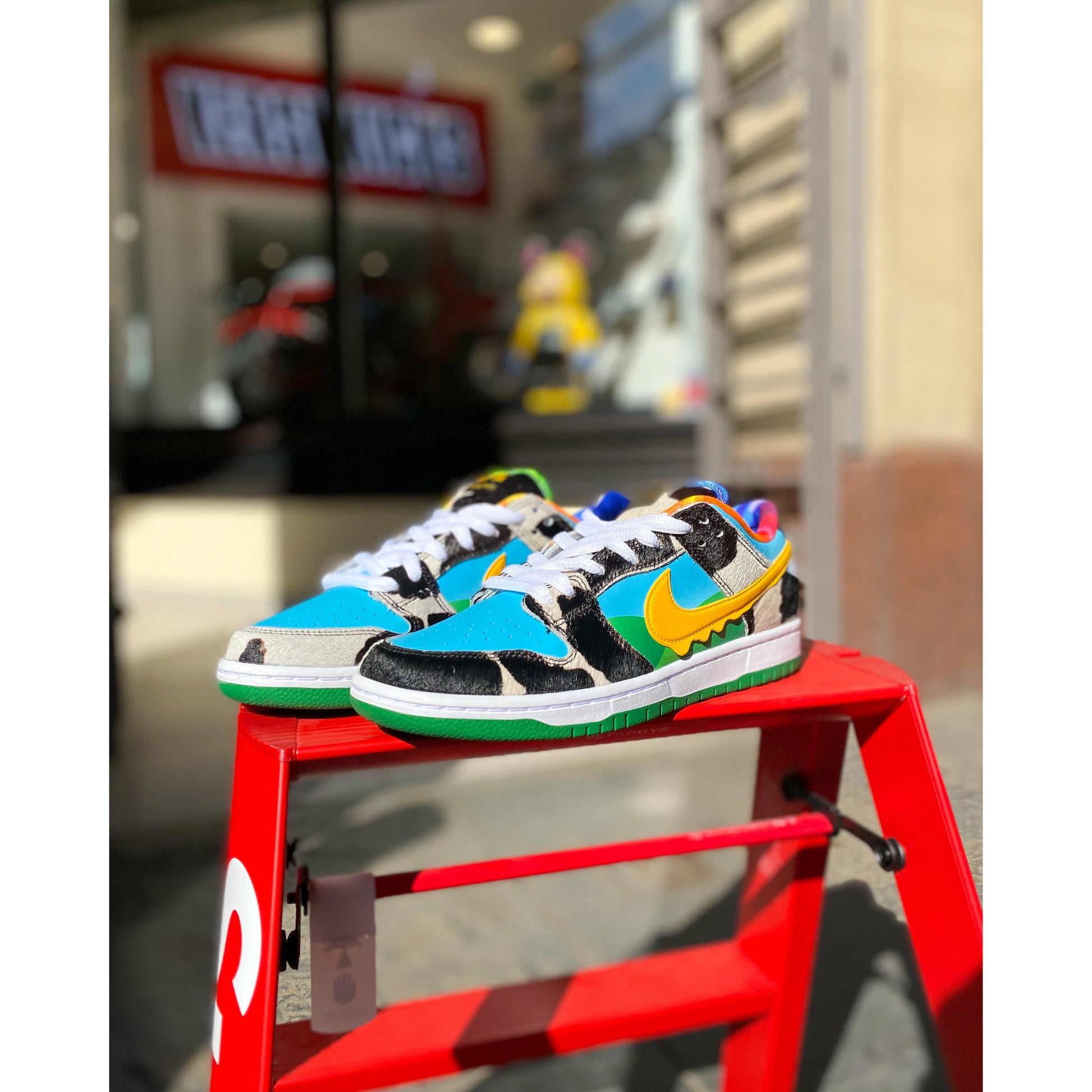 Nike SB Dunk Low Ben & Jerry's Chunky Dunky by Nike in Shoes. Available at KershKicks for £1700.00. A must-have for fans of Nike looking to elevate their style with this Shoes.
