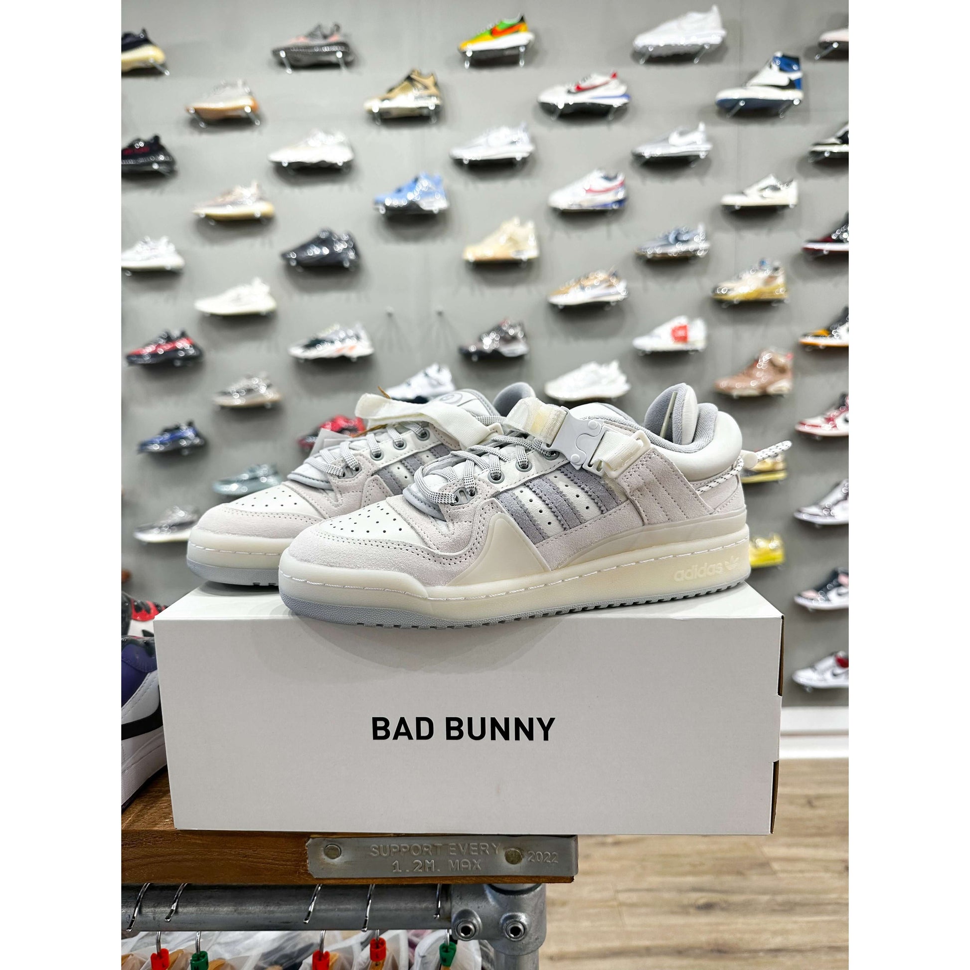 Bad Bunny x adidas Forum Buckle Low Last Forum by Adidas in Shoes. Available at KershKicks for £124.00. A must-have for fans of Adidas looking to elevate their style with this Shoes.
