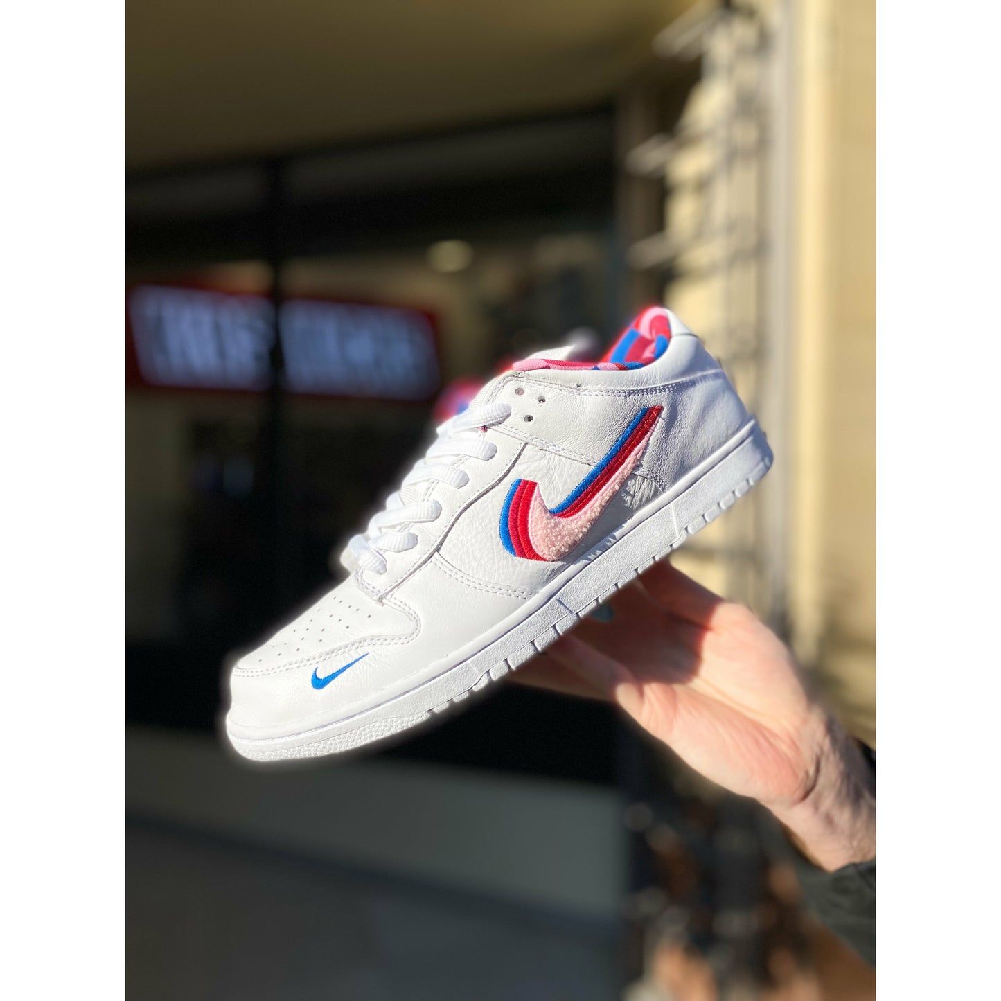 Nike SB Dunk Low Parra by Nike in Shoes. Available at KershKicks for £400.00. A must-have for fans of Nike looking to elevate their style with this Shoes.