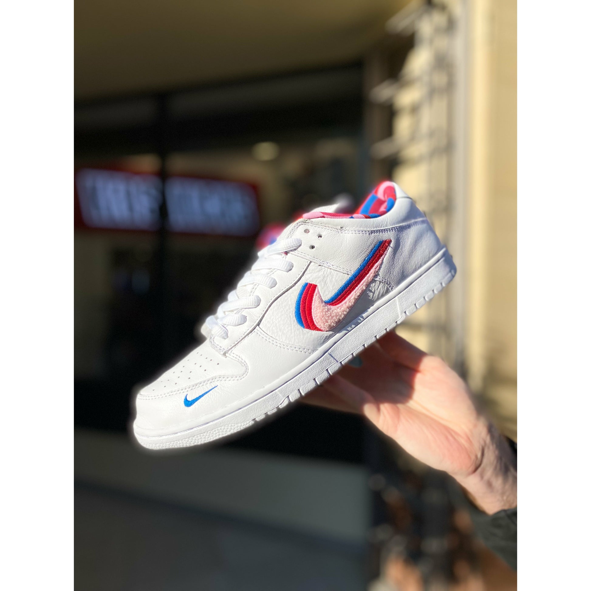 Nike SB Dunk Low Parra by Nike in Shoes. Available at KershKicks for £400.00. A must-have for fans of Nike looking to elevate their style with this Shoes.