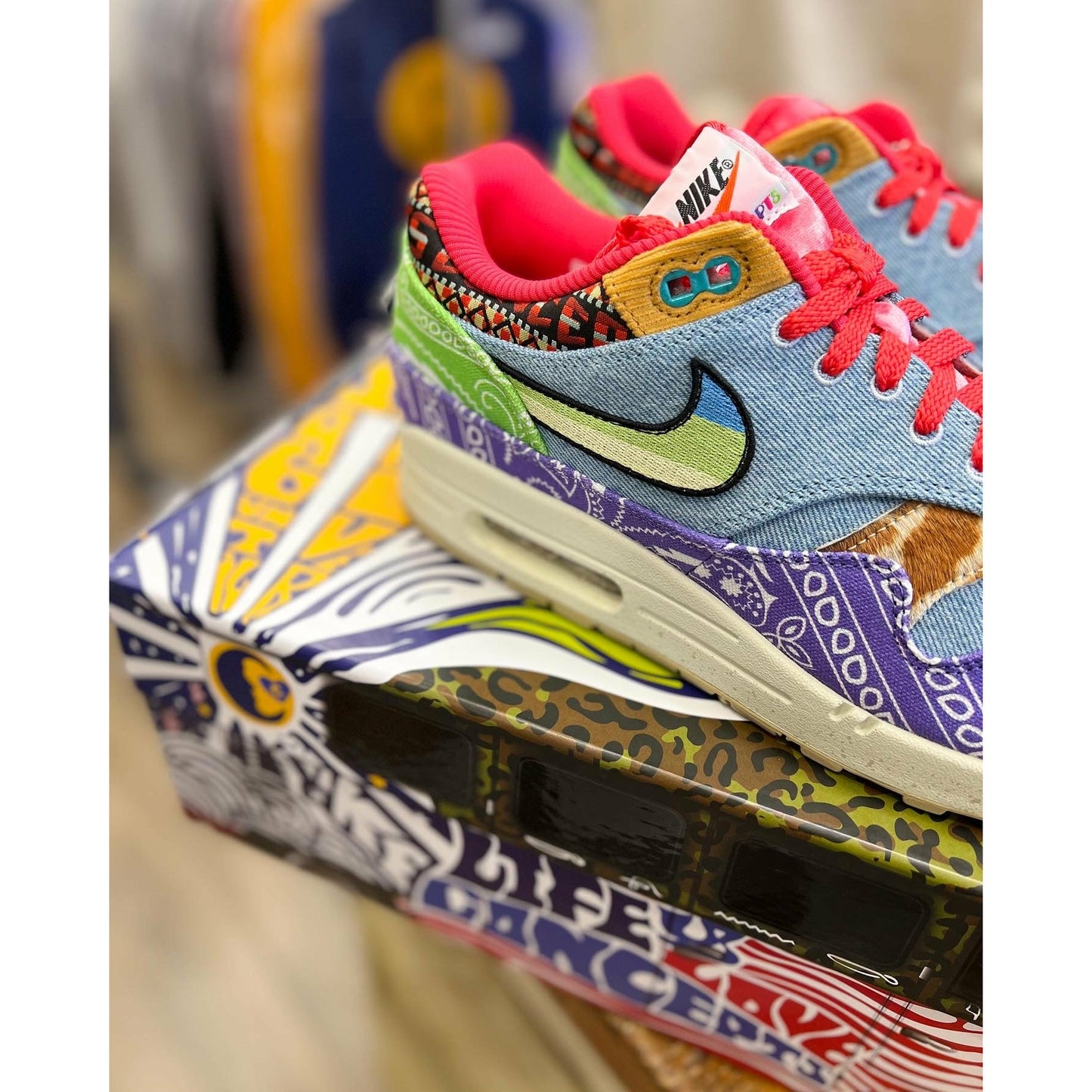 Nike Air Max 1 SP Concepts Far Out (Special Box) by Nike in Shoes. Available at KershKicks for £350.00. A must-have for fans of Nike looking to elevate their style with this Shoes.
