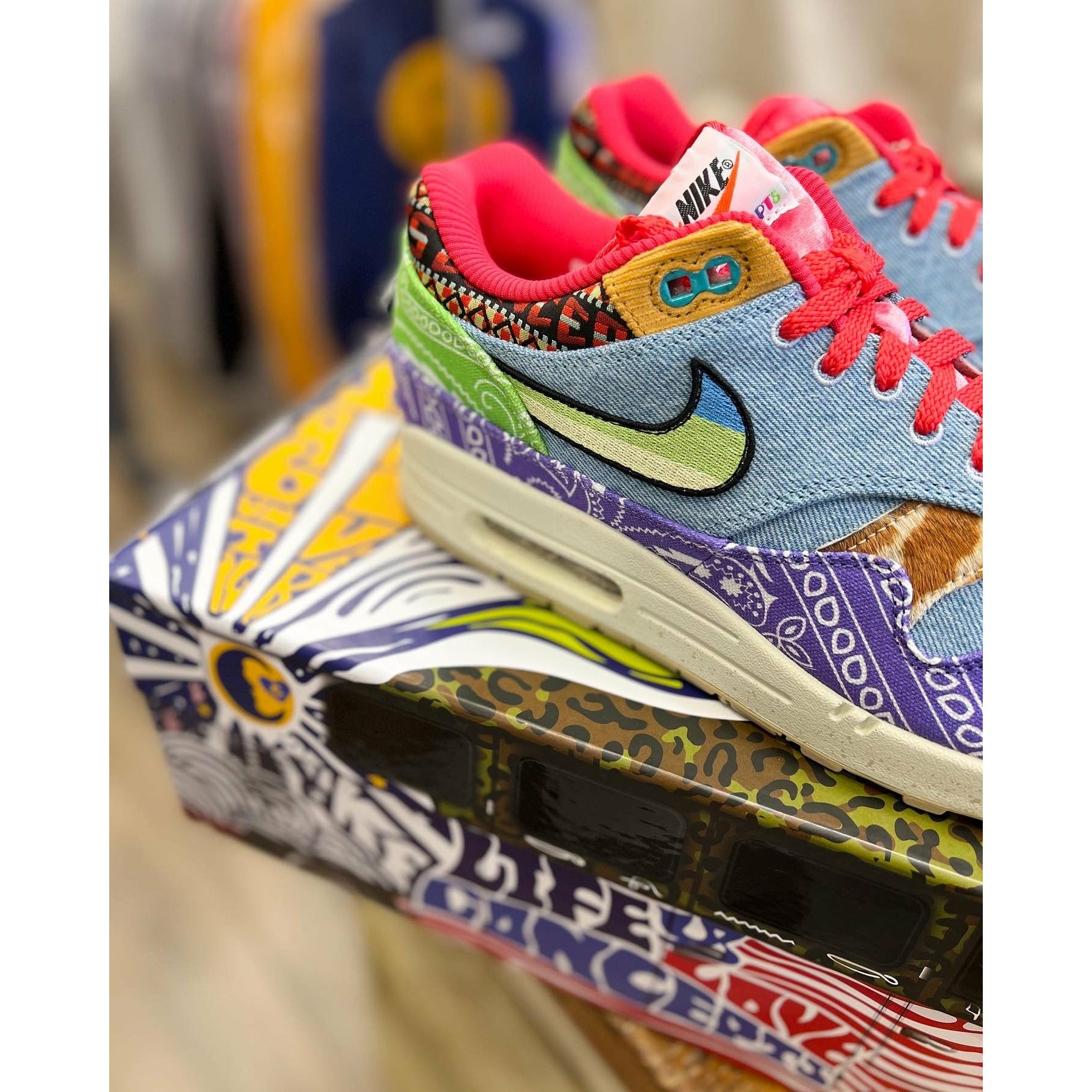 Nike Air Max 1 SP Concepts Far Out (Special Box) by Nike in Shoes. Available at KershKicks for £350.00. A must-have for fans of Nike looking to elevate their style with this Shoes.