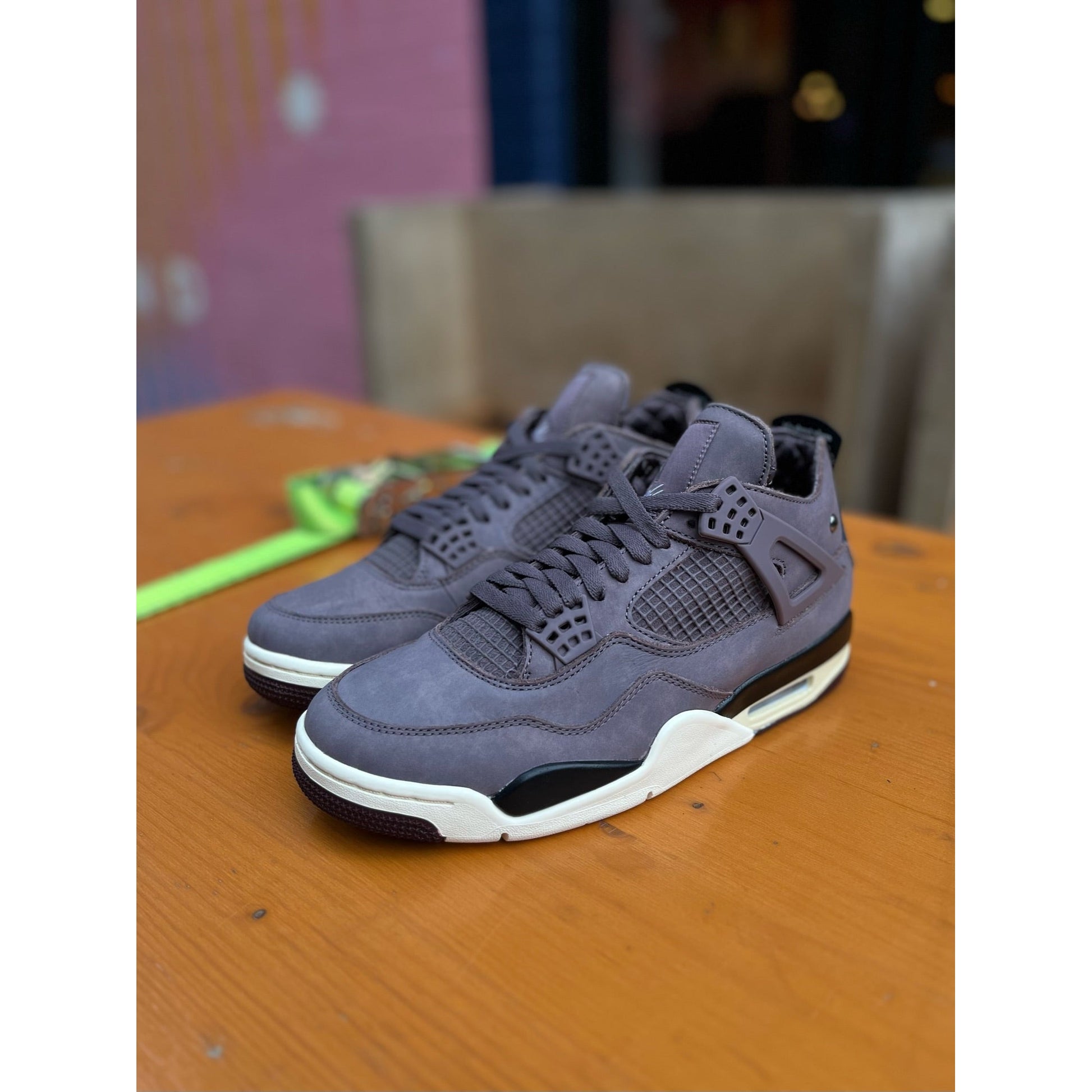 Jordan 4 Retro A Ma ManiÃ©re Violet Ore by Jordan's in Shoes. Available at KershKicks for £415.00. A must-have for fans of Jordan's looking to elevate their style with this Shoes.