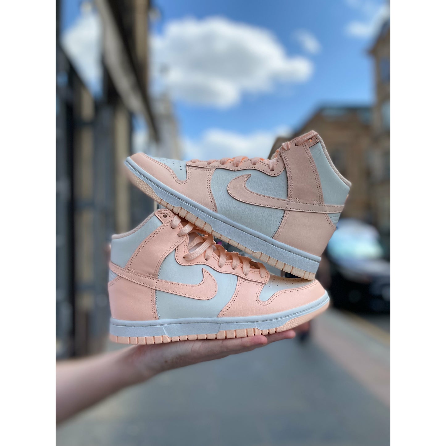 Nike Dunk High Sail Crimson Tint (W) by Nike in Shoes. Available at KershKicks for £120.00. A must-have for fans of Nike looking to elevate their style with this Shoes.