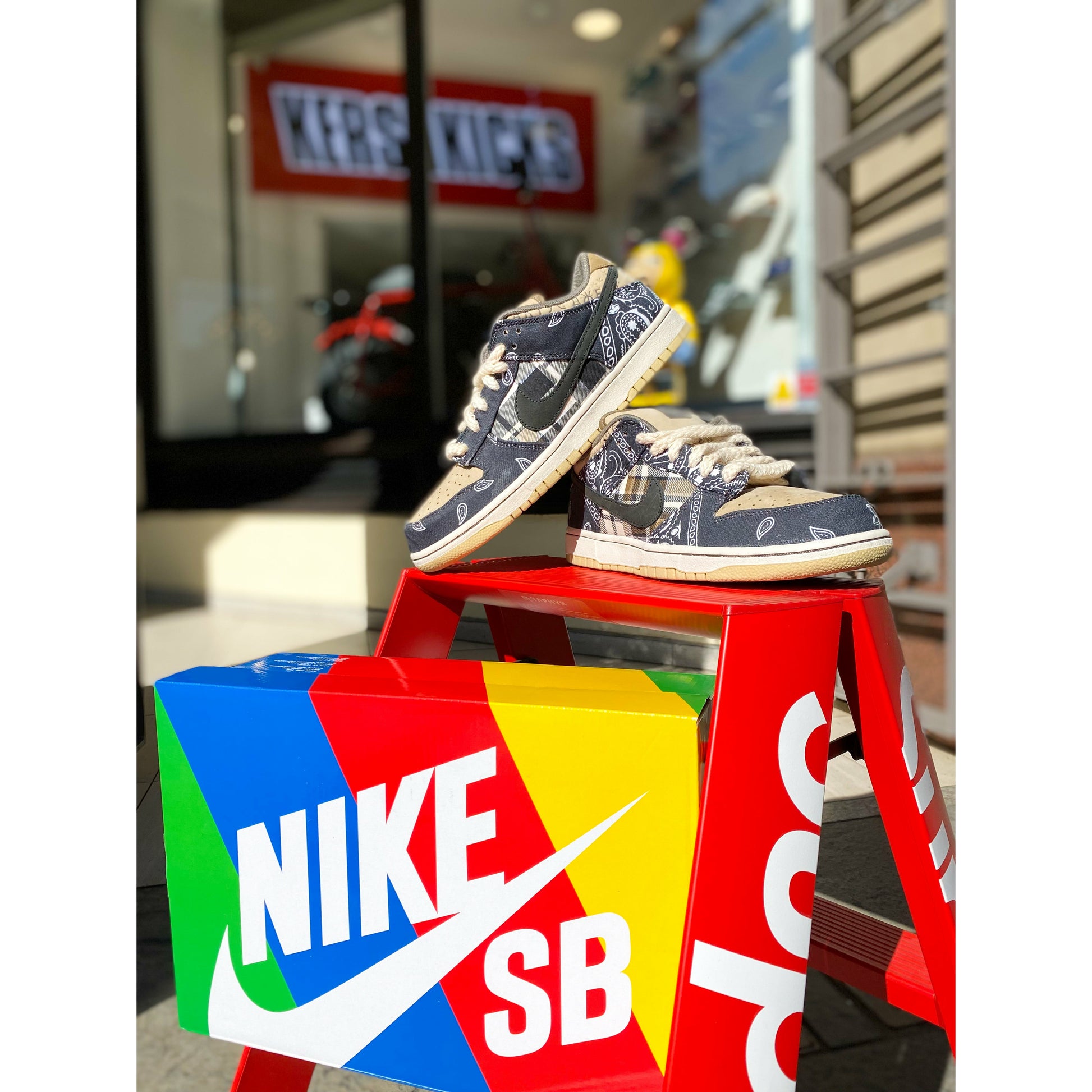 Nike sb dunk low travis retail Clearance