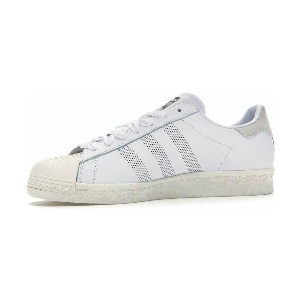 Adidas Superstar x Palace White by Adidas in Shoes. Available at KershKicks for £155.00. A must-have for fans of Adidas looking to elevate their style with this Shoes.