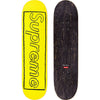 Supreme KAWS Chalk Logo Skateboard Yellow