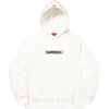 MOTION LOGO HOODED SWEATSHIRT WHITE SS23