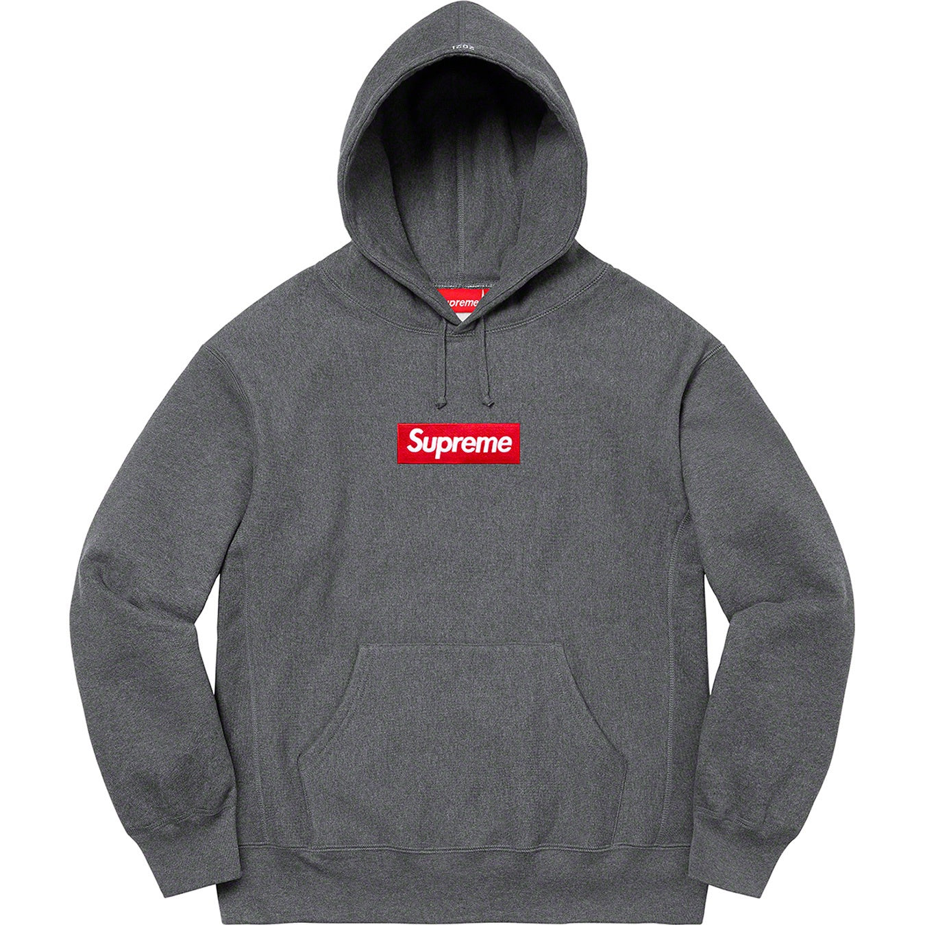 Supreme Box Logo Hooded Sweatshirt - Charcoal from Supreme